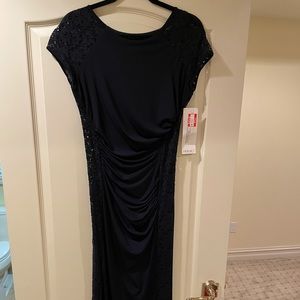 Long Navy Dress